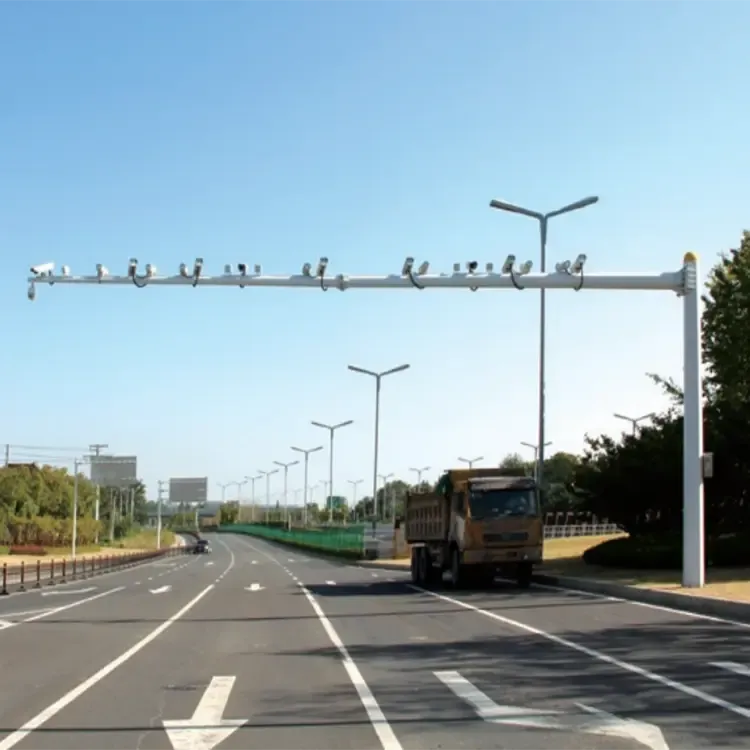 Durable CCTV Camera Pole For Secure Outdoor Surveillance